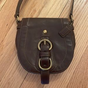 Brown Coach Crossbody